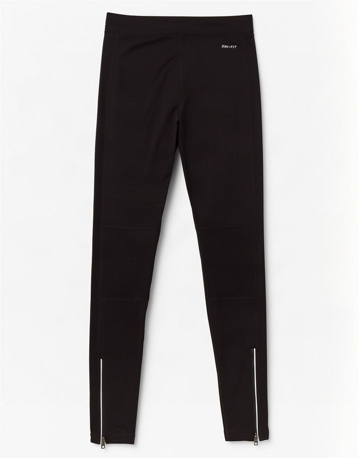 Nike Damen Dri Fit Leggings UK 10 Small Schwarz Polyester