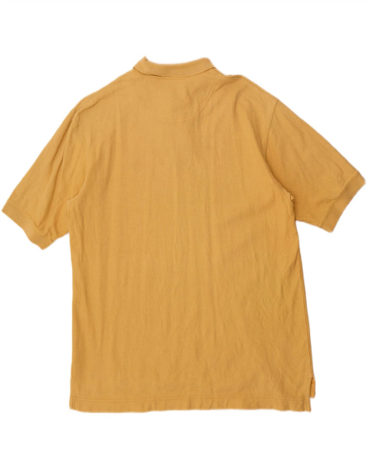Timberland Herren-Poloshirt, große gelbe Baumwolle
