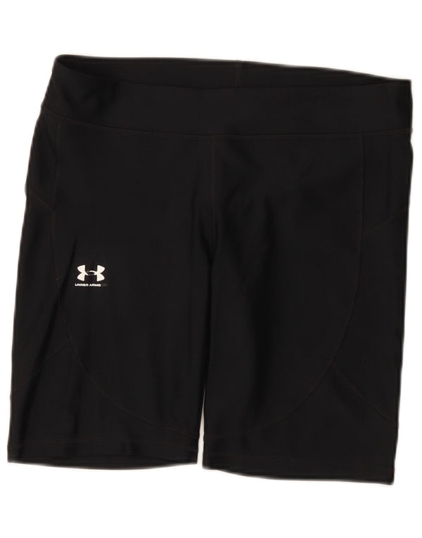 Under Armour Damen Heat Gear Sportshorts UK 14 Large Schwarz