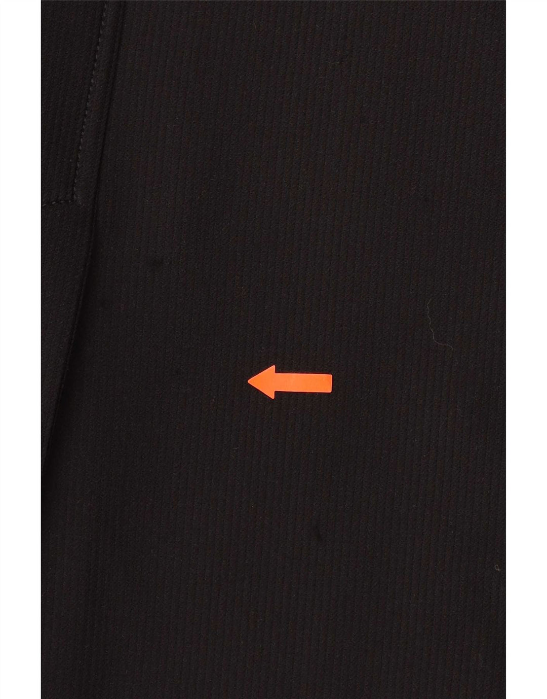 Armani Jeans Damen Mantel UK 12 Medium Schwarz Polyester