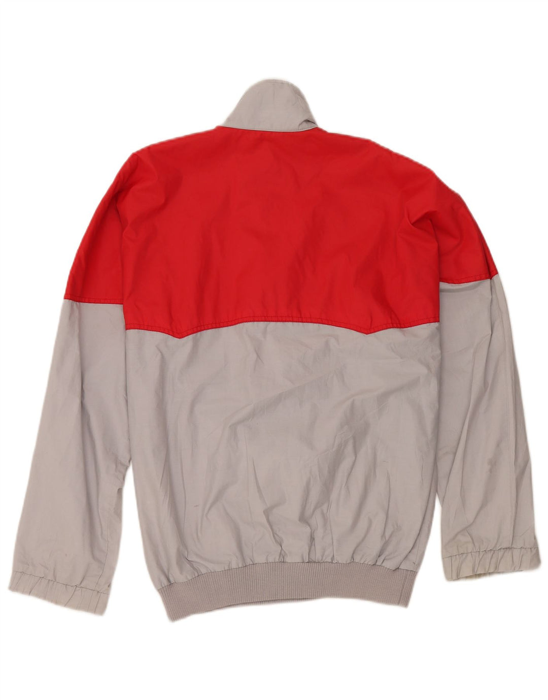 K-Way Herren-Pullover-Trainingsanzug, Oberjacke, mittelrotes Farbblock-Polyester