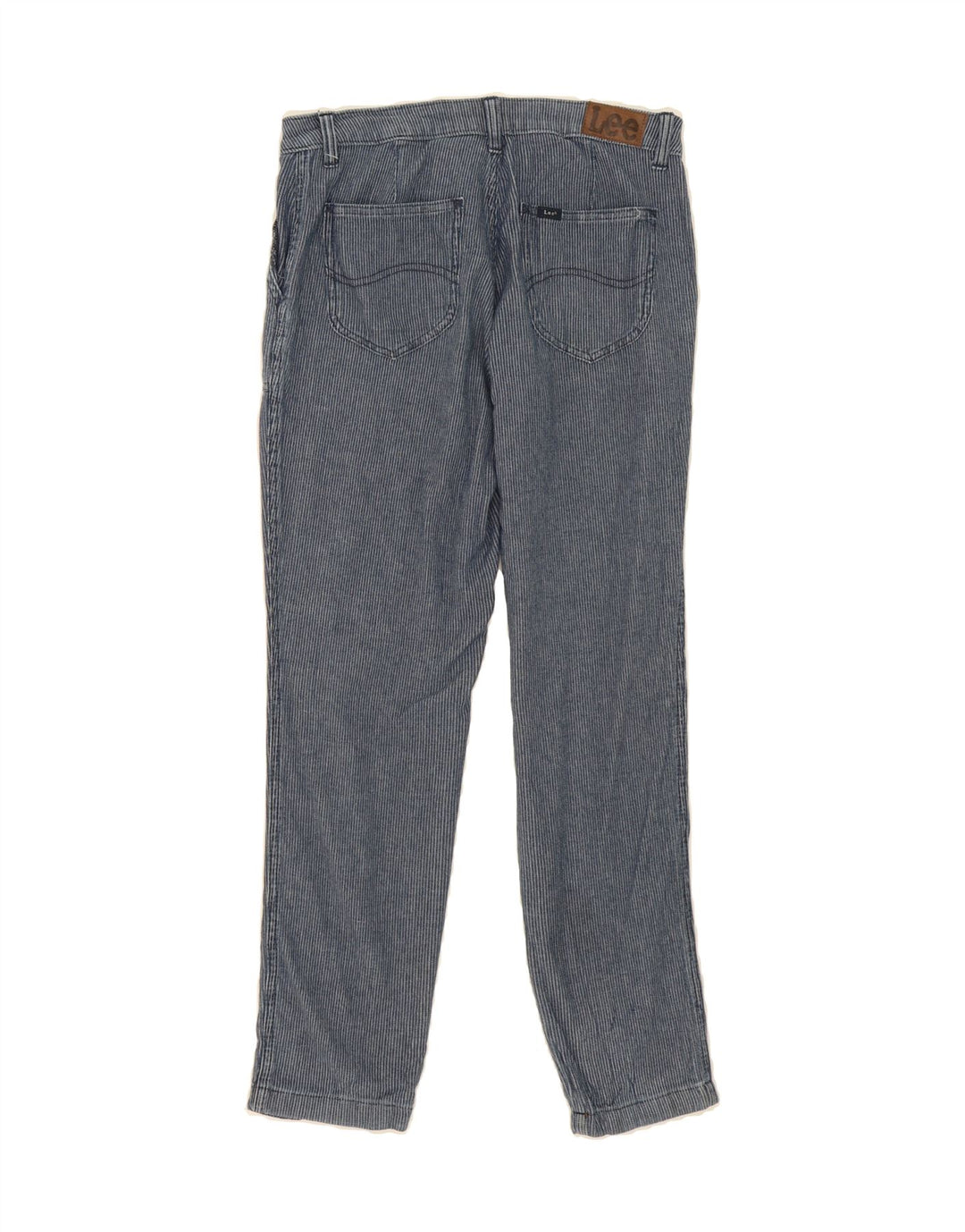 LEE Womens Mid Rise Regular Fit Chino Trousers US 8 Medium W30 L28 Blue Vintage Lee and Second-Hand Lee from Messina Hembry 