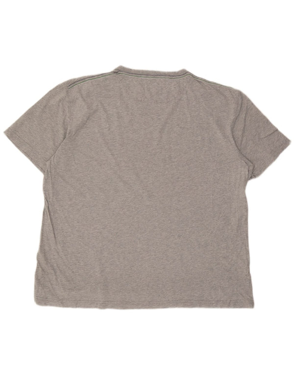 La Martina Herren T-Shirt Top 4XL Grau meliert