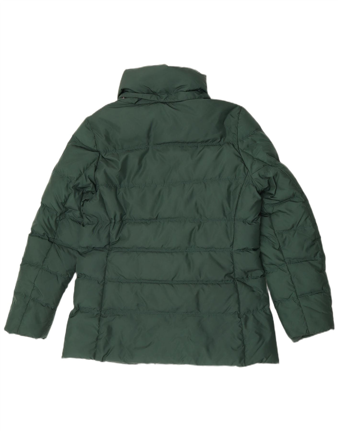 Tommy Hilfiger Wattierte Damenjacke mit Kapuze, UK 18, XL, grünes Polyester