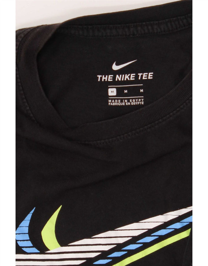 Nike Herren-T-Shirt mit Grafik, mittelgroß, Schwarz