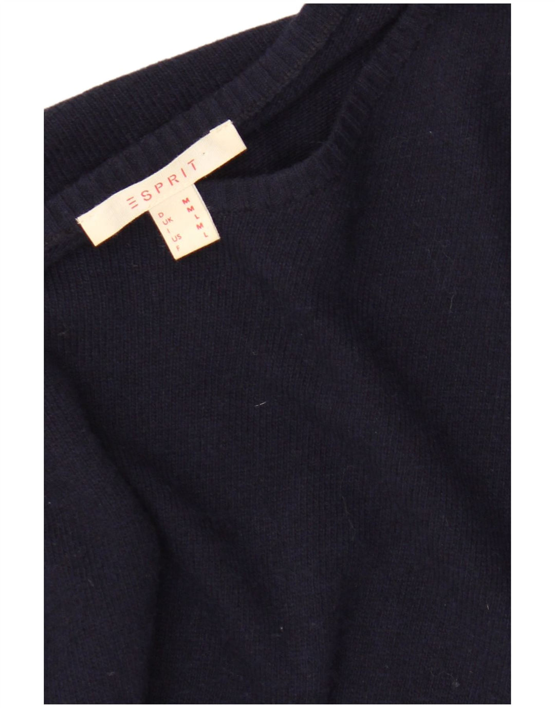 Esprit Damen-Pullover mit U-Boot-Ausschnitt, Gr. 14, mittleres Marineblau