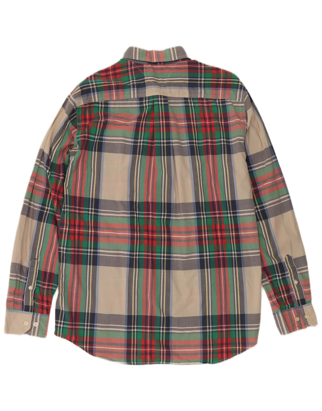 Tommy Hilfiger Herrenhemd, groß, mehrfarbig, kariert, Baumwolle