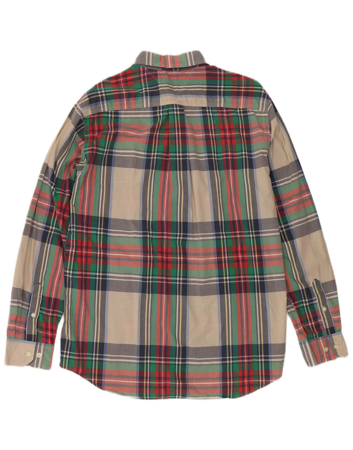 Tommy Hilfiger Herrenhemd, groß, mehrfarbig, kariert, Baumwolle