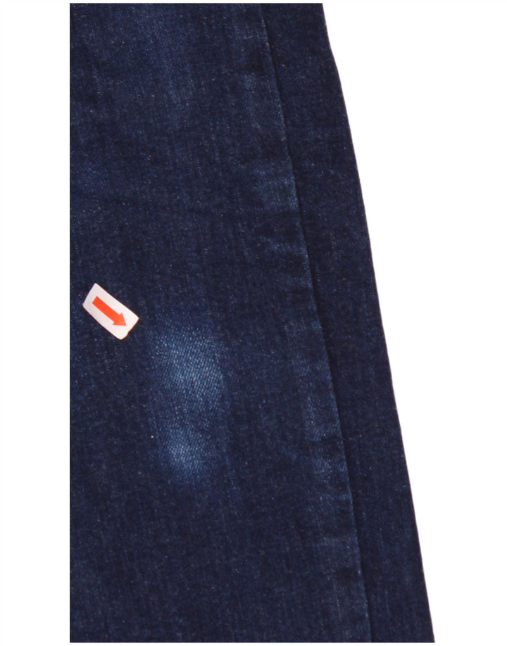 MARKS & SPENCER Damen Skinny Jeans W32 L29 Blaue Baumwolle