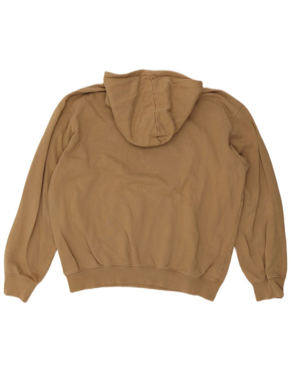 Champion Herren Graphic Hoodie Pullover XL Beige Baumwolle
