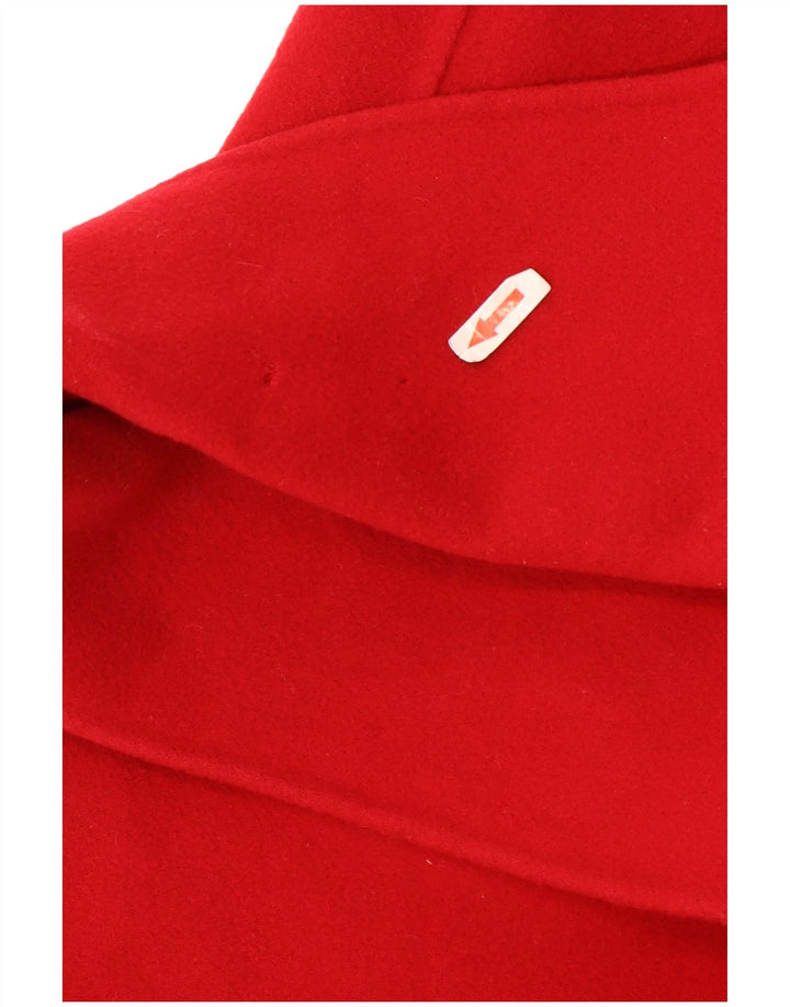 Vintage Damen Mantel UK 22 3XL Rot