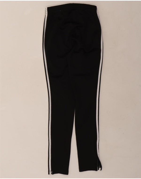 Adidas Damen Prime Blue Trainingshose UK 4 XS Schwarz Baumwolle