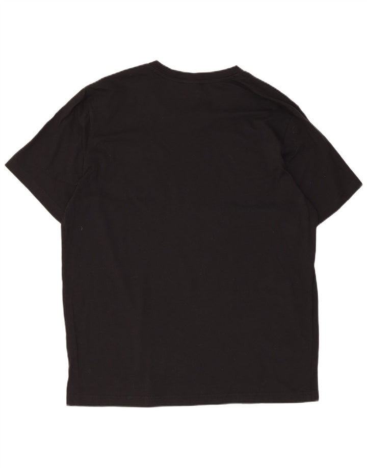 Champion Herren T-Shirt mit Grafik, Größe L, Schwarz