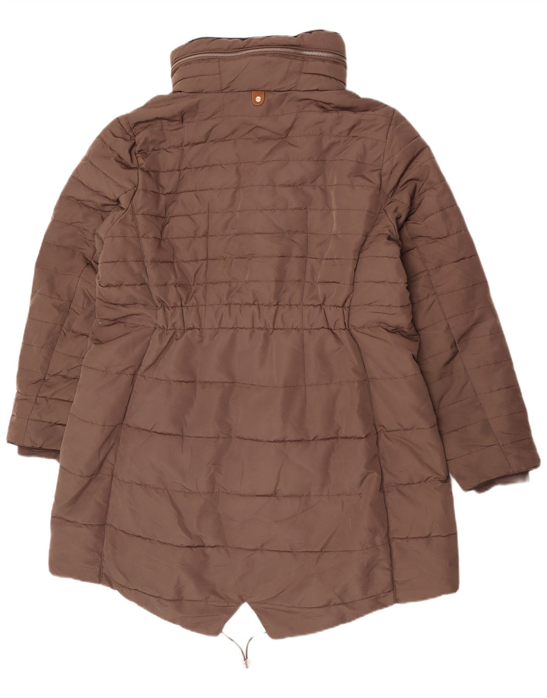 Marks & Spencer Damen-Parka mit Kapuze, UK 20 2XL, Khaki, Polyester