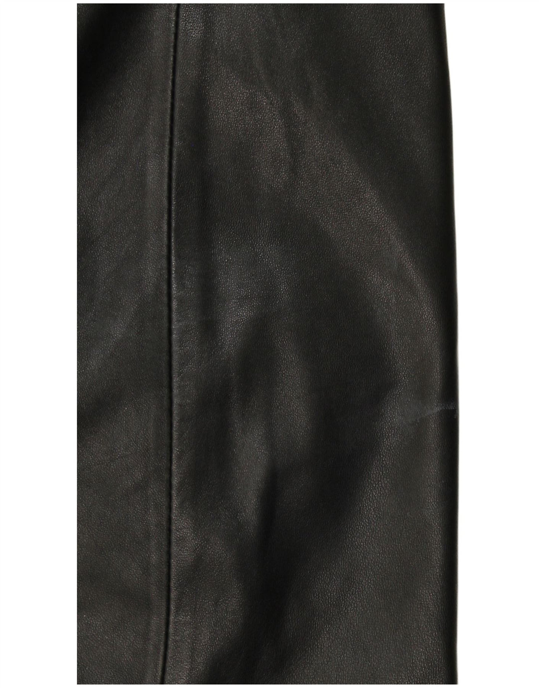 Herren Ledermantel IT 56 3XL Schwarzes Leder