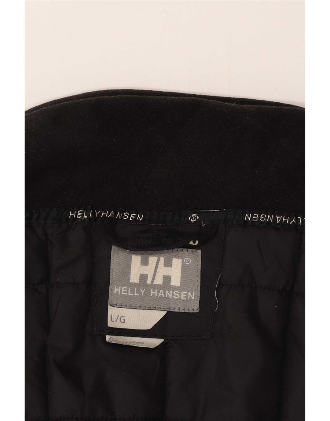 Helly Hansen Herren Bomberjacke UK 40 Large Schwarz Nylon