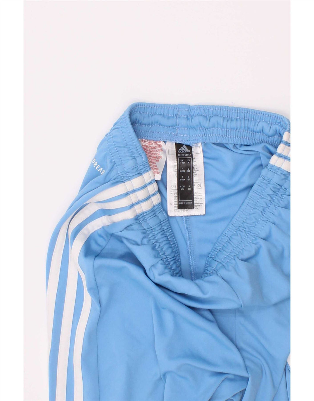 Adidas Jungen Aeroready Sportshorts 11–12 Jahre, blaues Polyester