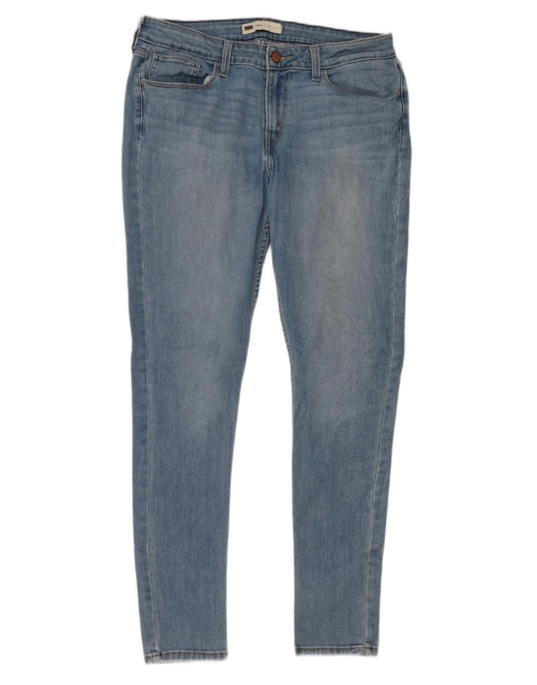 Levi's Damen Legging Skinny Jeans W32 L30 Blaue Baumwolle