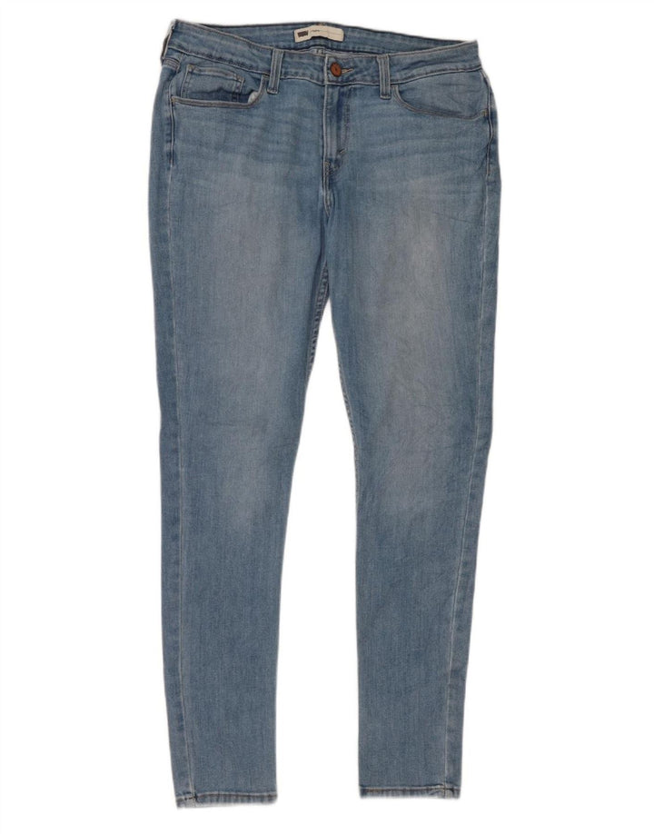 Levi's Damen Legging Skinny Jeans W32 L30 Blaue Baumwolle