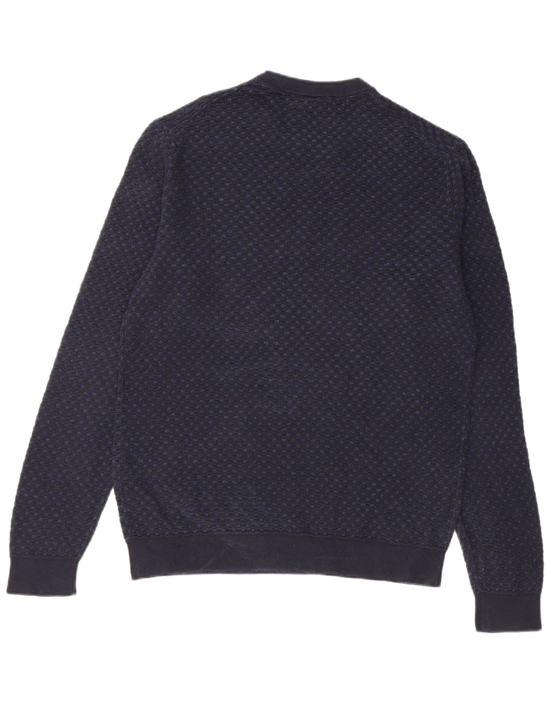 Calvin Klein Herren-Pullover mit Rundhalsausschnitt, Größe S, Marineblau