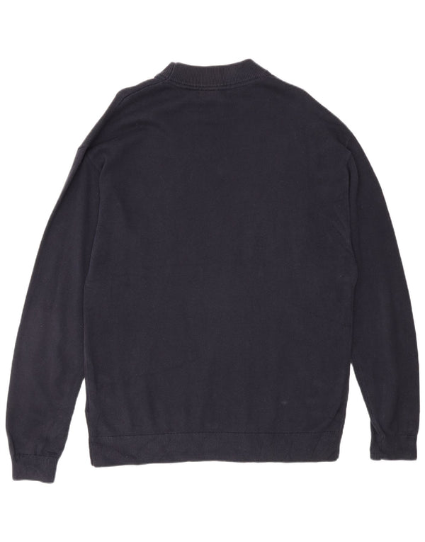Calvin Klein Jeans Mens Crew Neck Jumper Sweater Small Navy Blue