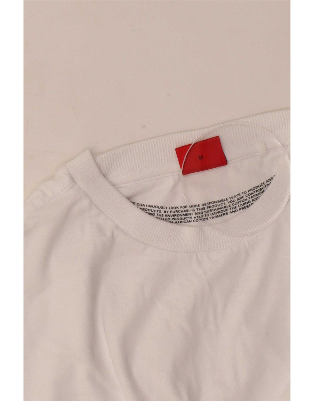 Hugo Boss Herren T-Shirt mit Grafik, Mittelweiß