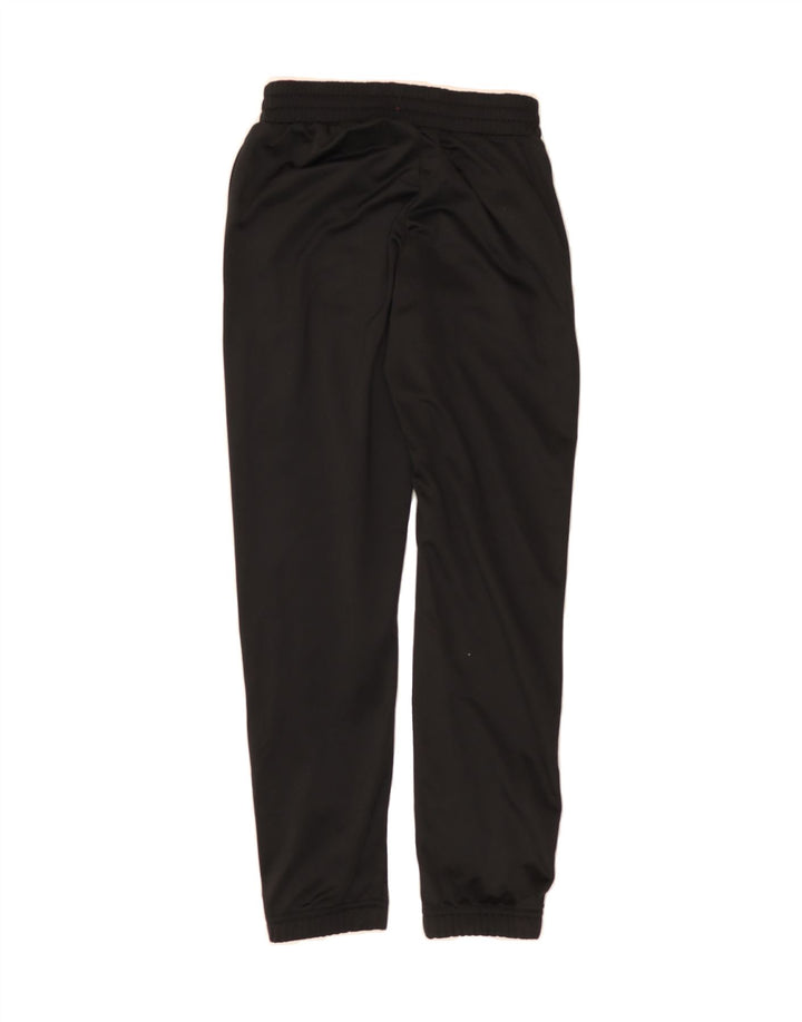 KAPPA Girls Tracksuit Trousers Joggers 9-10 Years  Black Polyester Vintage Kappa and Second-Hand Kappa from Messina Hembry 