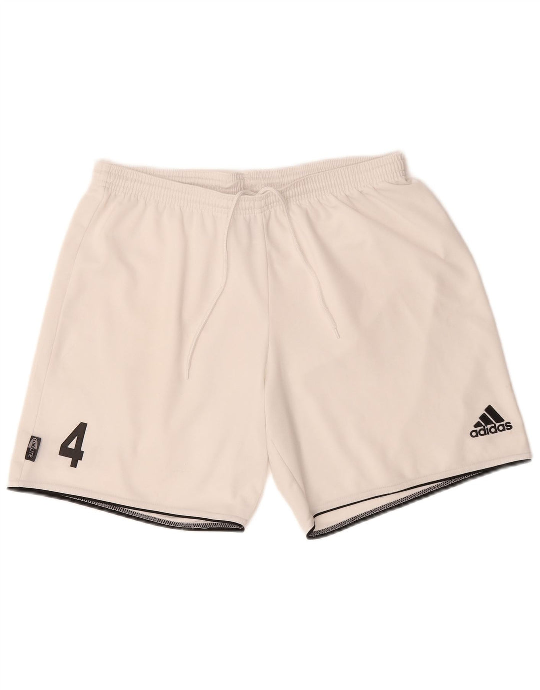 Adidas Herren Climalite Graphic Sport Shorts Großes weißes Polyester