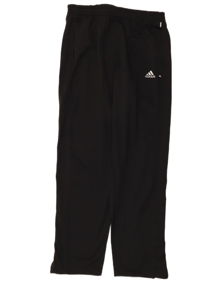 Adidas Herren Trainingshose UK 42/44 Large Schwarz Polyester