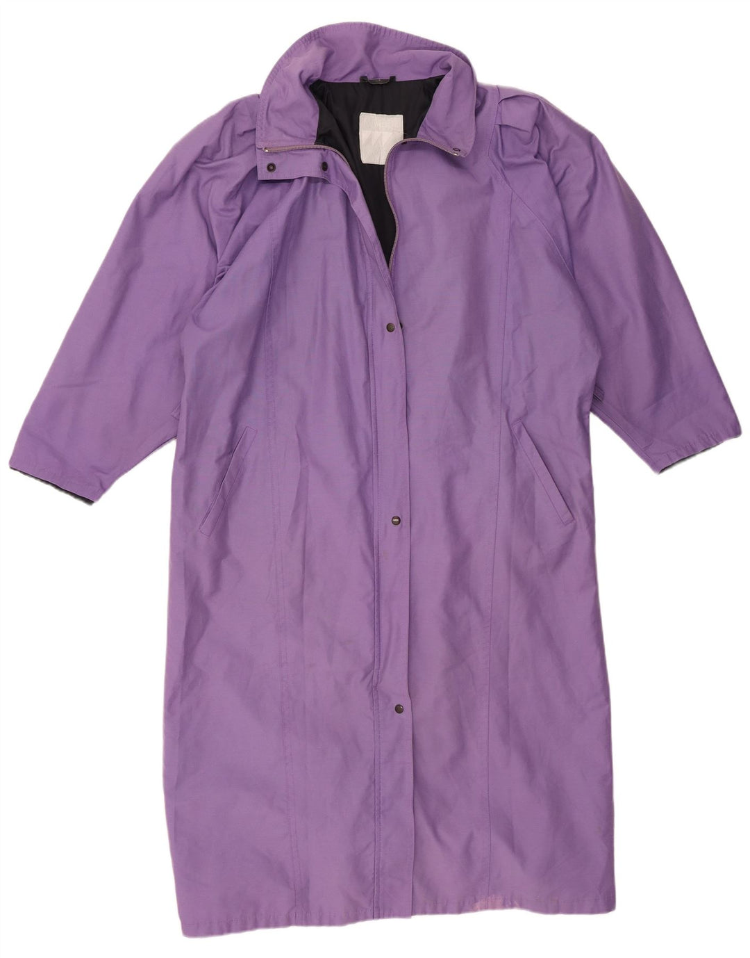 Vintage Damen Übergroßer Mantel UK 18 XL Lila