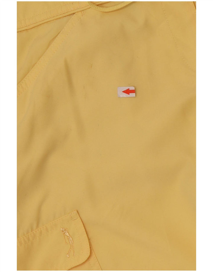 Izod Capri-Cargohose für Damen, US 12, Größe L, W34, L22, Gelb, Polyester