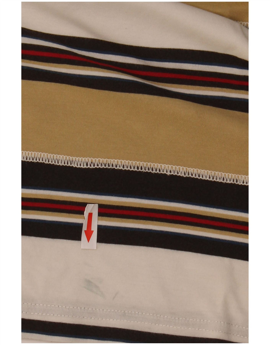 Gas Damen Top Langarm UK 16 Large Mehrfarbig gestreift