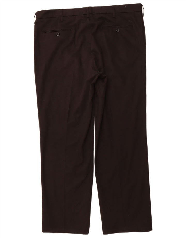 DOCKERS Gerade Chinohose für Herren, W40, L32, schwarze Baumwolle