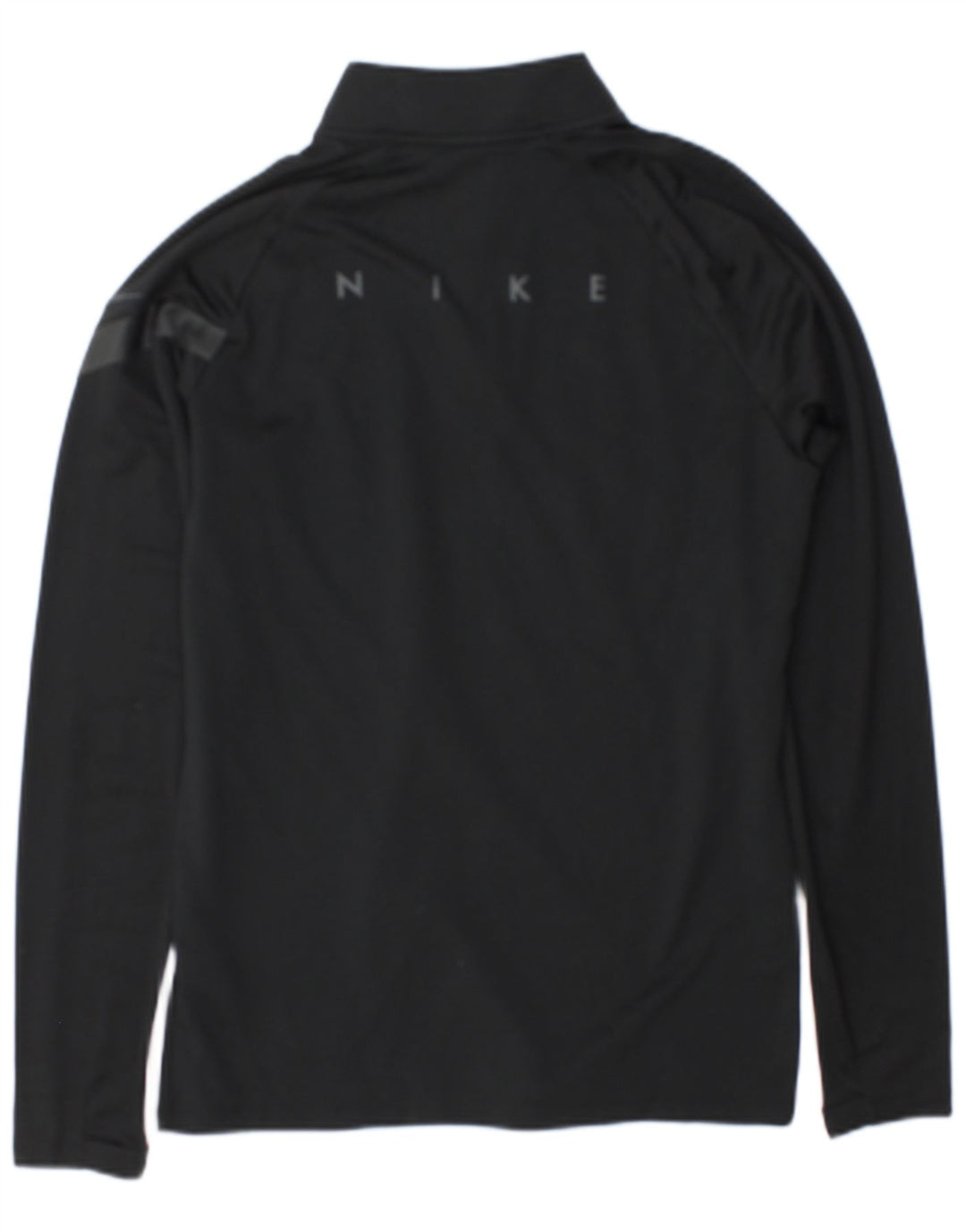 Nike Herren Dri Fit Graphic Zip Neck Pullover Trainingsanzug Top Small Schwarz