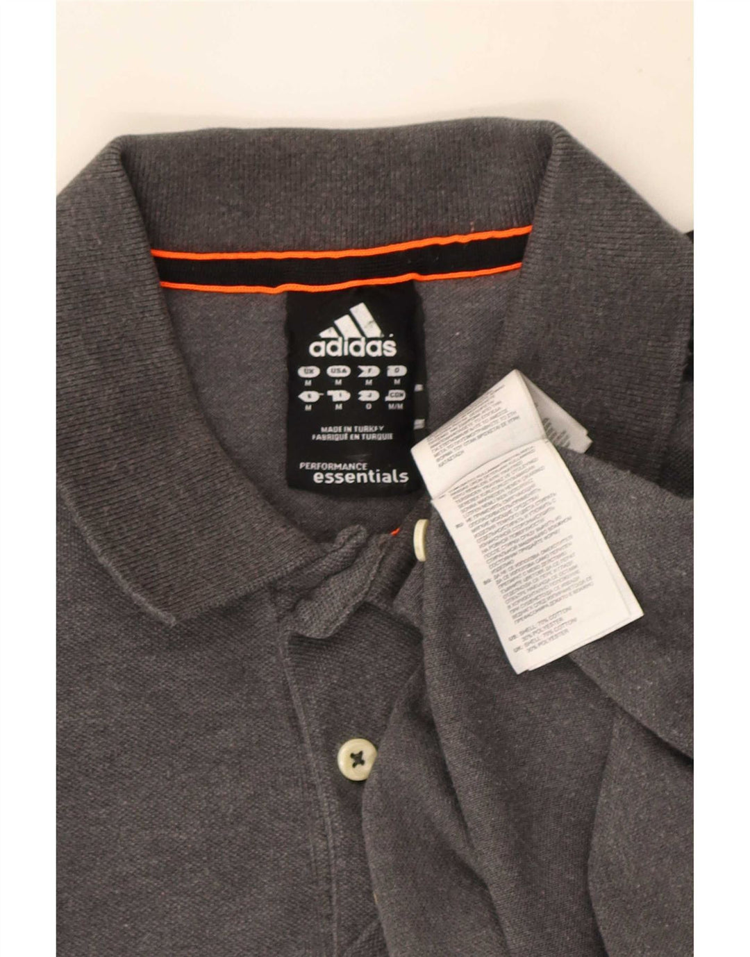 Adidas Herren Climalite Poloshirt mittelgraue Baumwolle