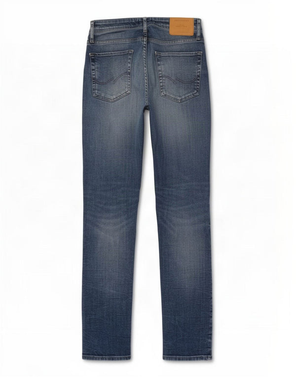 Jack & Jones Herren GLENN Slim Jeans W29 L32 Blaue Baumwolle