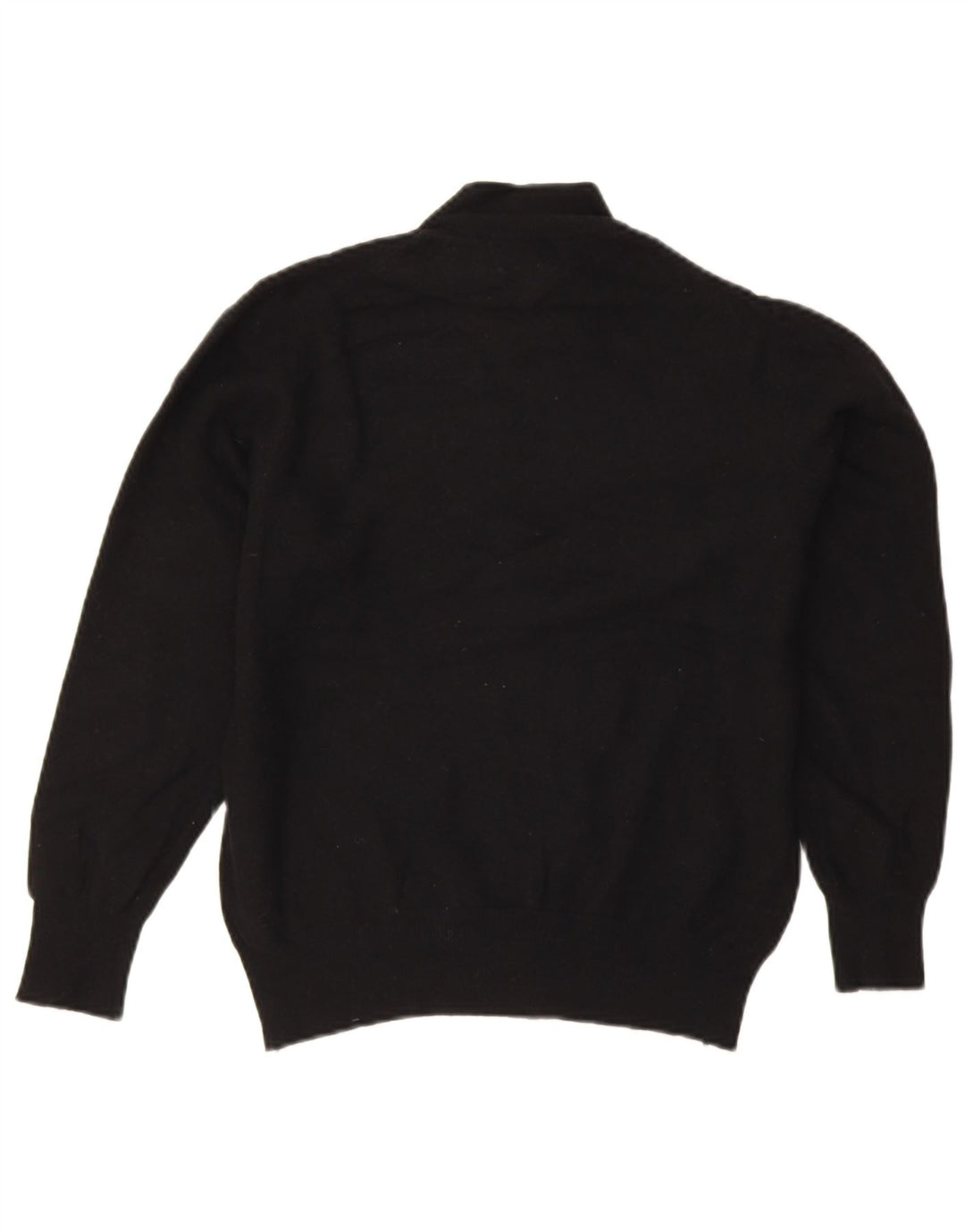 Benetton Damen-Pullover mit Rollkragen, Gr. 10, Schwarz