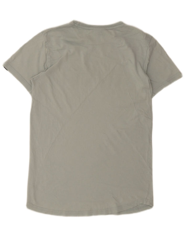 Ellesse Herren Grafik T-Shirt Top XS Grüne Baumwolle