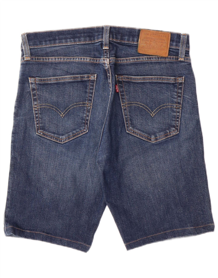 Levi's Herren 511 Slim Fit Denim Shorts W32 Mittelblaue Baumwolle