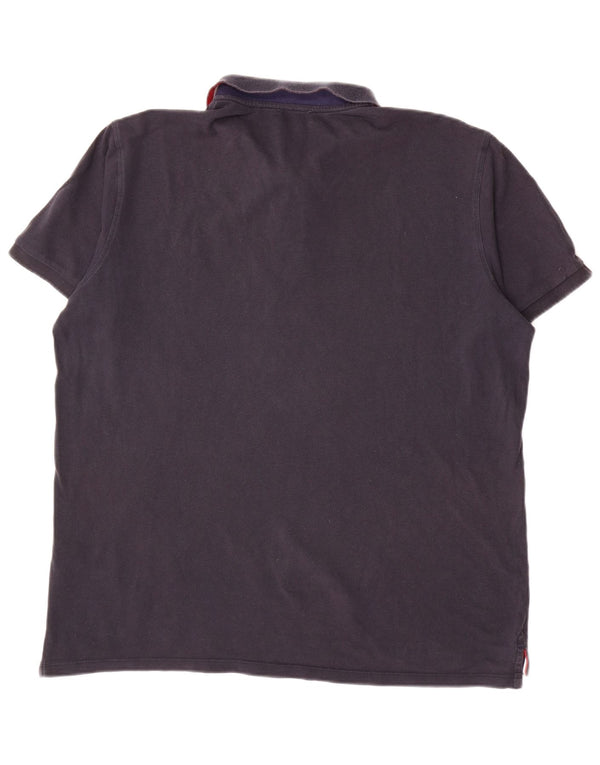 U.S. Polo Assn. Herren-Poloshirt 2XL aus marineblauer Baumwolle