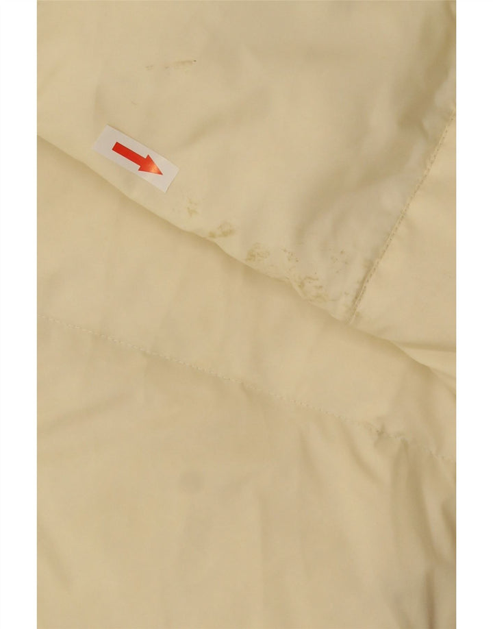 Pheder Womens Hooded Wattierter Mantel IT 46 Großes gelbes Nylon