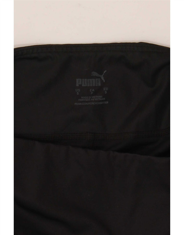 Puma Damen Leggings UK 8 Small Schwarz