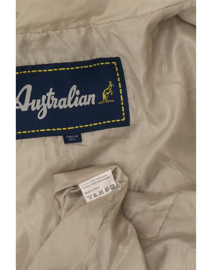 AUSTRALIAN L'ALPINA Herren-Windbreaker-Jacke, UK 38, mittleres Marineblau