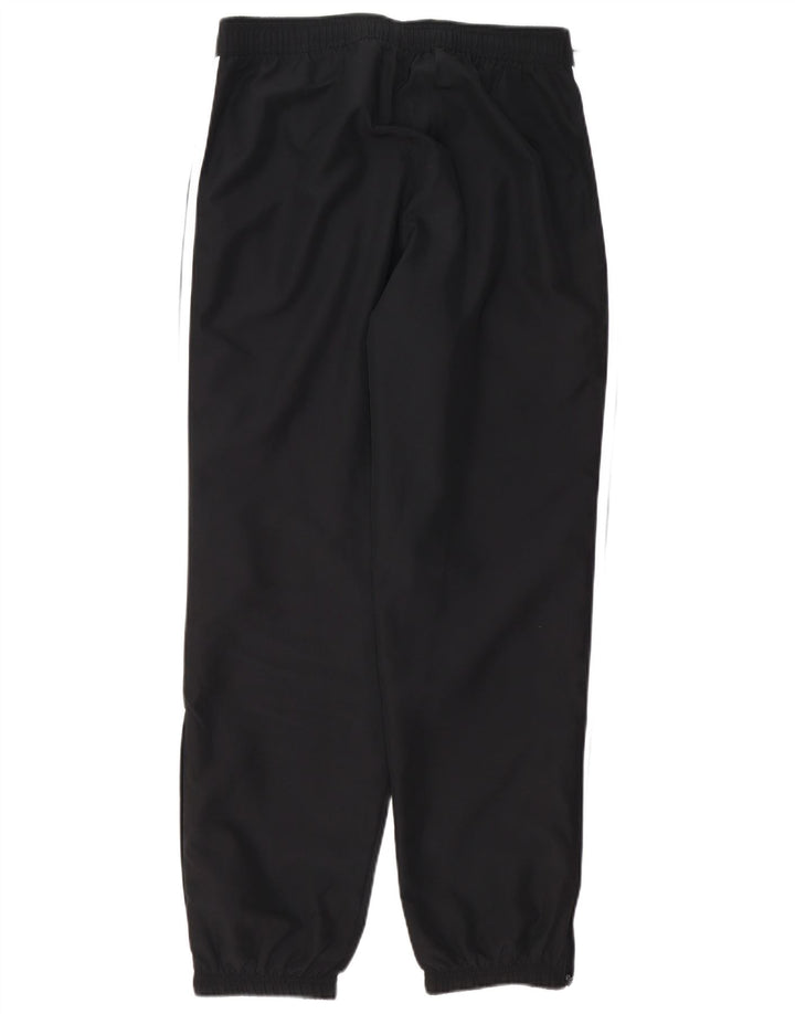 Adidas Herren-Trainingshose, Jogginghose, Mittelschwarz, gestreift, Polyester