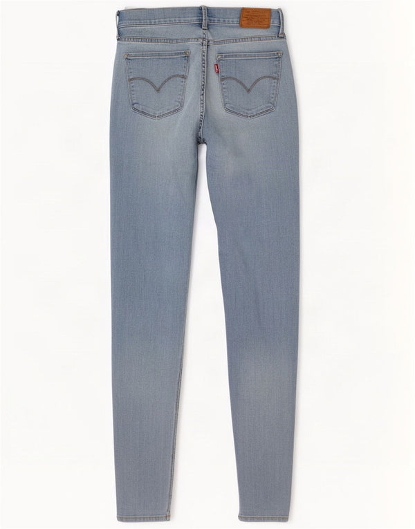 Levi's Damen 710 Super Skinny Jeans W26 L32 Blaue Baumwolle