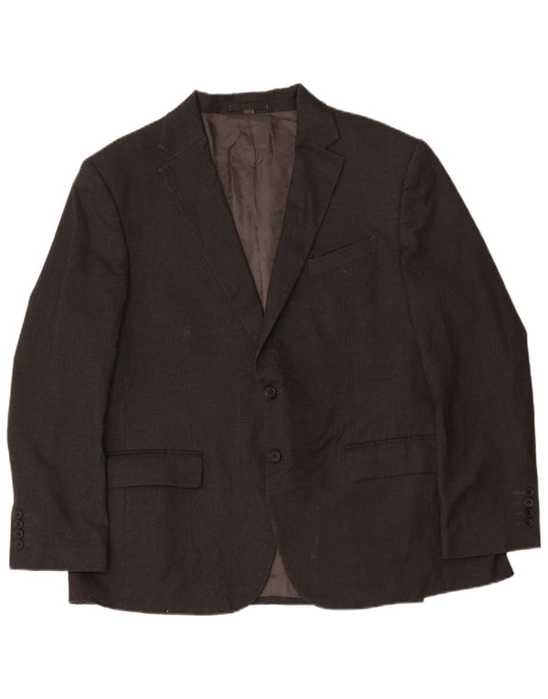 Marks & Spencer Herren-Blazer mit 2 Knöpfen, reguläre Passform, UK 44, 2XL, Grau