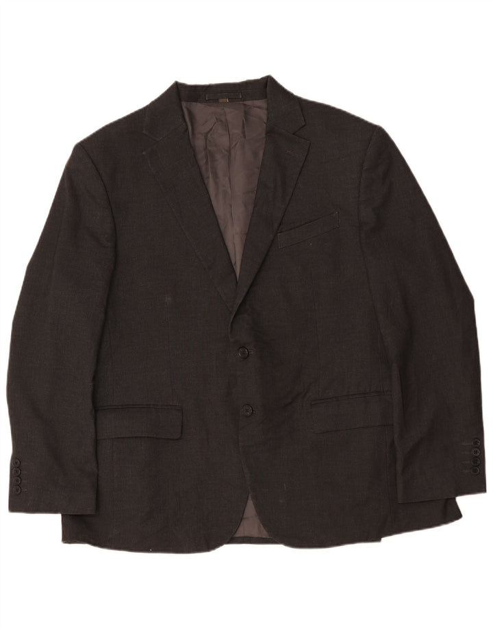 Marks & Spencer Herren-Blazer mit 2 Knöpfen, reguläre Passform, UK 44, 2XL, Grau