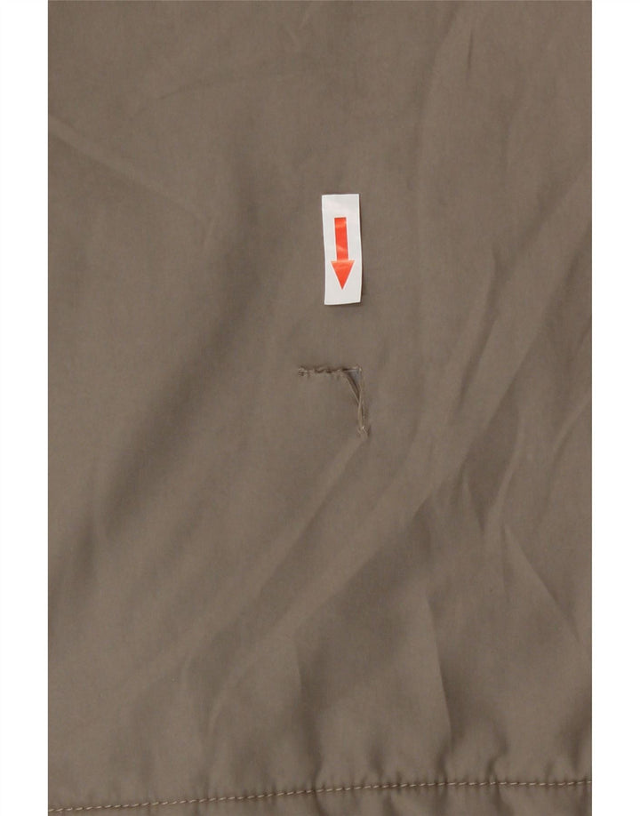 Kappa Herren Wattierte Jacke UK 40 Large Braun Polyamid