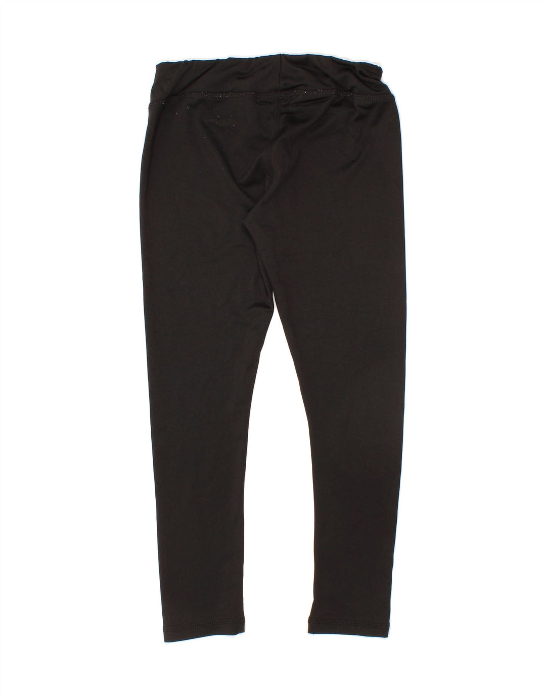 CHAMPION Girls Graphic Leggings 6-7 Years Black Polyester Vintage Champion and Second-Hand Champion from Messina Hembry 