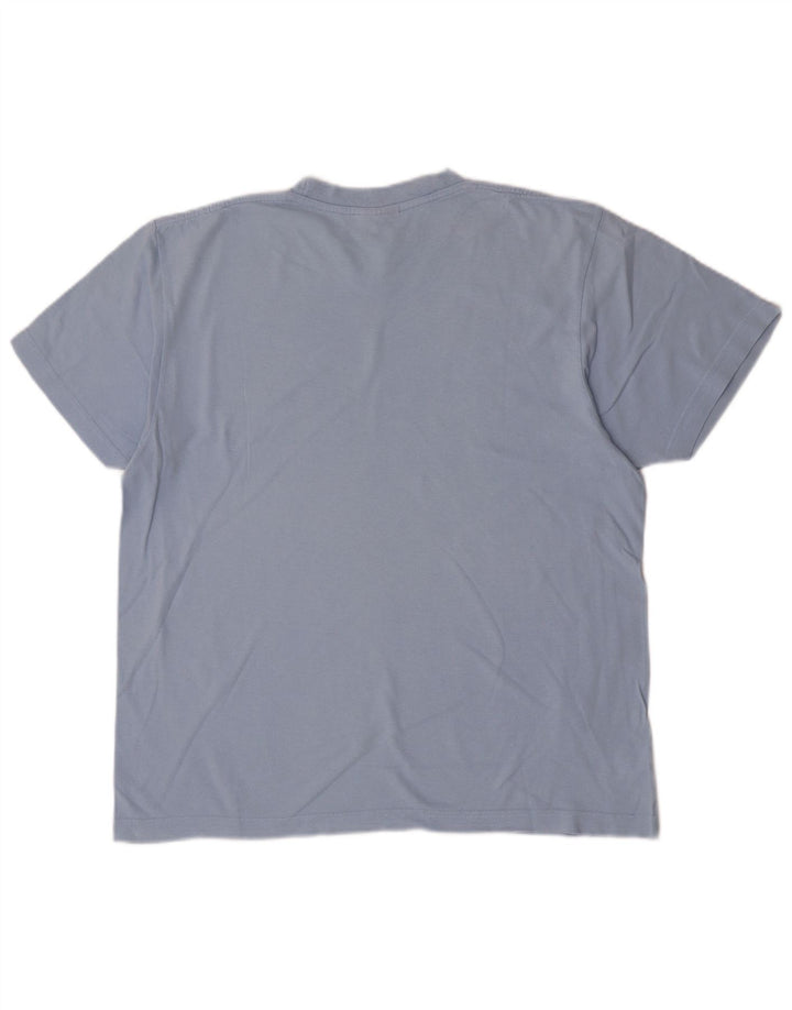 Champion Herren-T-Shirt mit Grafik, groß, aus blauer Baumwolle